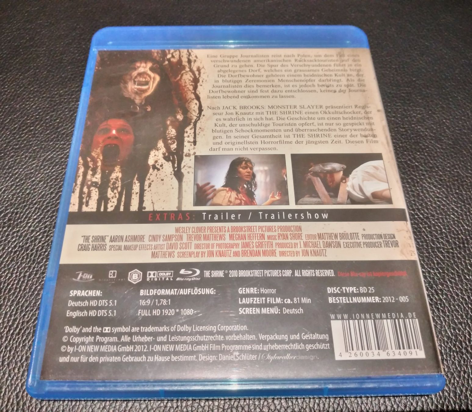 Tutti i DVDs: The Shrine uncut – Usato da Dietwil venduto da Vrilodin 1
