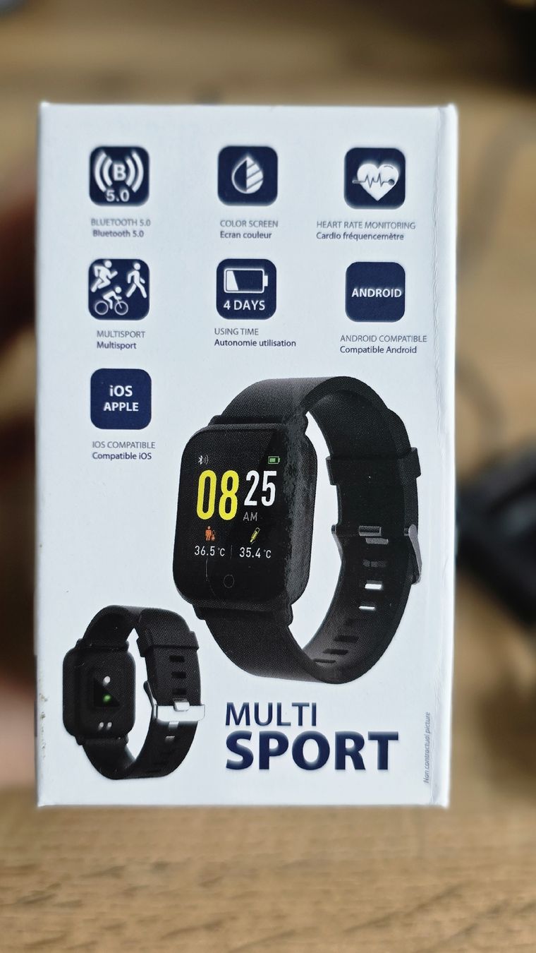 Blaupunkt Smartwatch: Blaupunkt Connected Watch "Coaching" Multi Sport GPS – Usato da Dicken venduto da anita-123 1