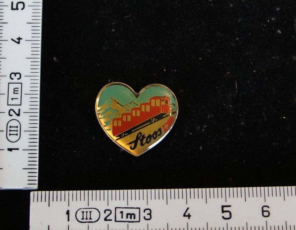 PIN Stoos Bahn Herz i Love #1137 | Kaufen auf Ricardo
