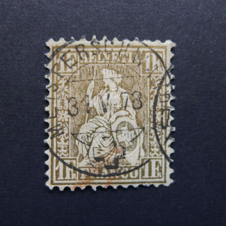 1864 Nr.36b Vollstempel Meisterschwanden | Kaufen Auf Ricardo