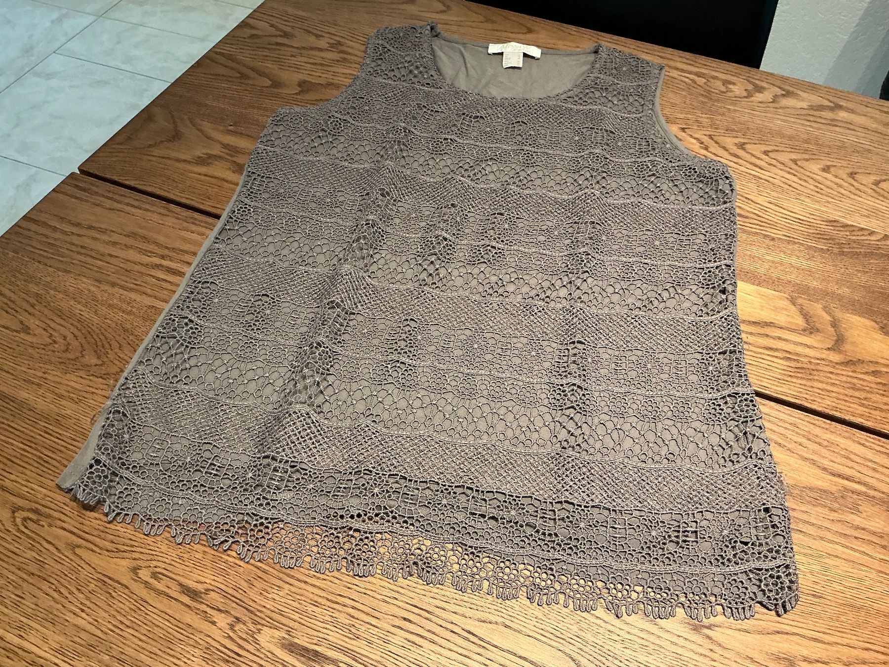 Top: Elegantes Spitzen, Sommer Top Gr.44 – Usato da Würenlos venduto da sweety5436 1