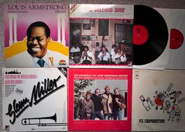 6 LPs LOUIS ARMSTRONG GLENN MILLER P.S. CORPORATION TOP