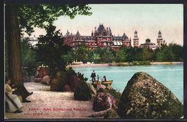 AK Zürich, Rotes Schloss und Tonhalle