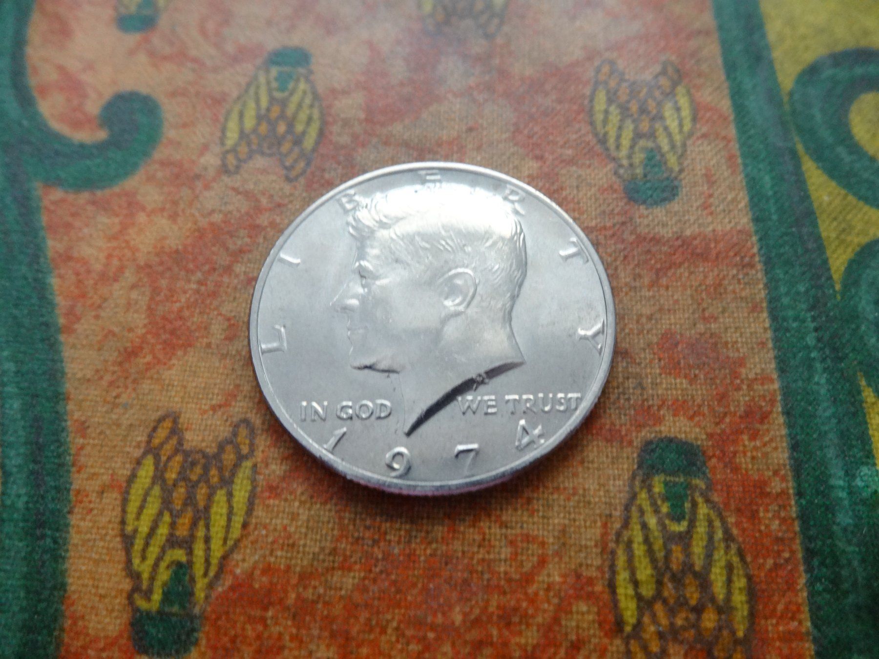 Tutti le monete: USA  Half Dollar  1974 – Usato da Romanel-sur-Lausanne venduto da Swift13