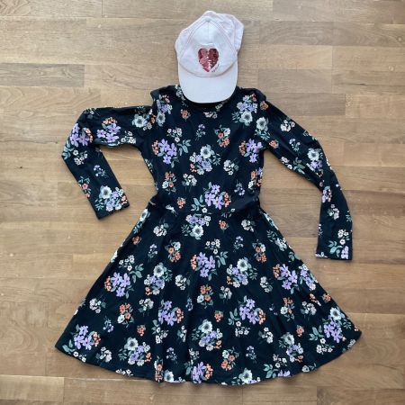 Kleid, Blumen Gr. 158/164