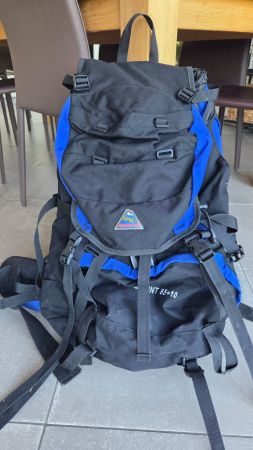 Wanderrucksack 85 l 10 - Adventure Trek blau/schwarz