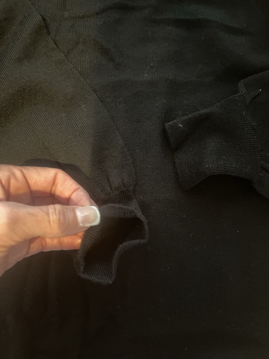 Maglioni & Felpe: Pullover schwarz Aufy, Merinowolle, – Usato da Rüschlikon venduto da Lajniii 2