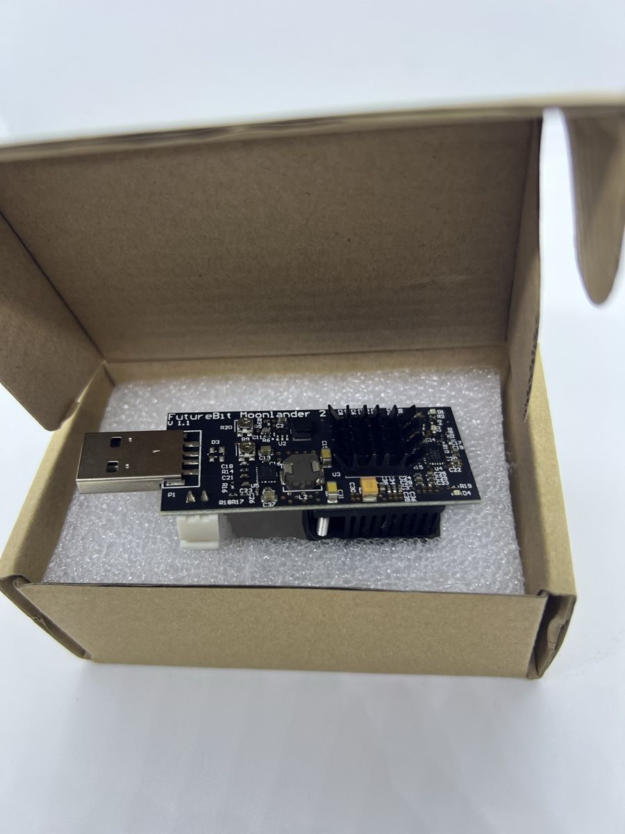 Coin Miner: FutureBit Moonlander 2 USB Litecoin Miner Scrypt ASIC USB – Neu und originalverpackt aus schellenberg von freefostore 1