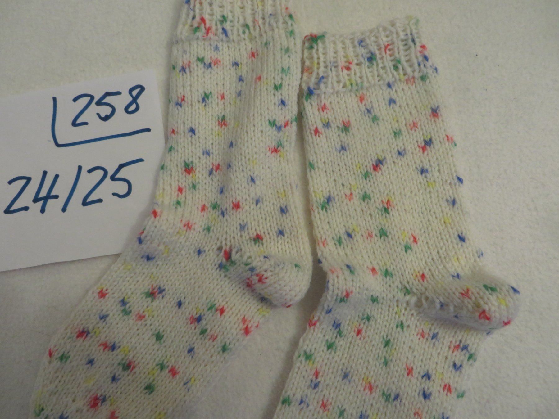 Calze per bambini: Handgestr.Wollsocken  Gr.24/25  ( 258 ) – Nuovo e nell'imballaggio originale da neuenhof venduto da Caterchen 2