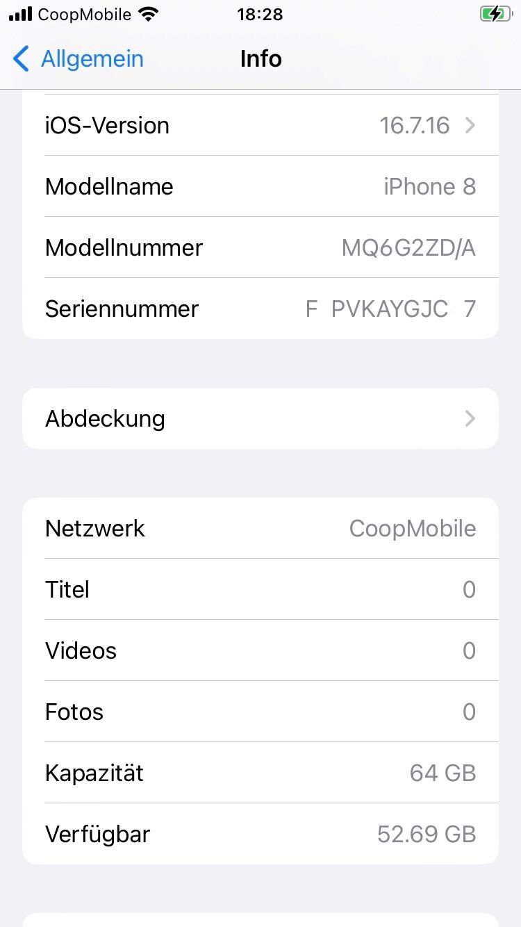 Apple Telefoni cellulari / Smartphones: Apple iPhone 8 | 64 GB | Space Grau [ tadellos – Nuovo (secondo la descrizione) da Zürich venduto da Gaikokujin 7