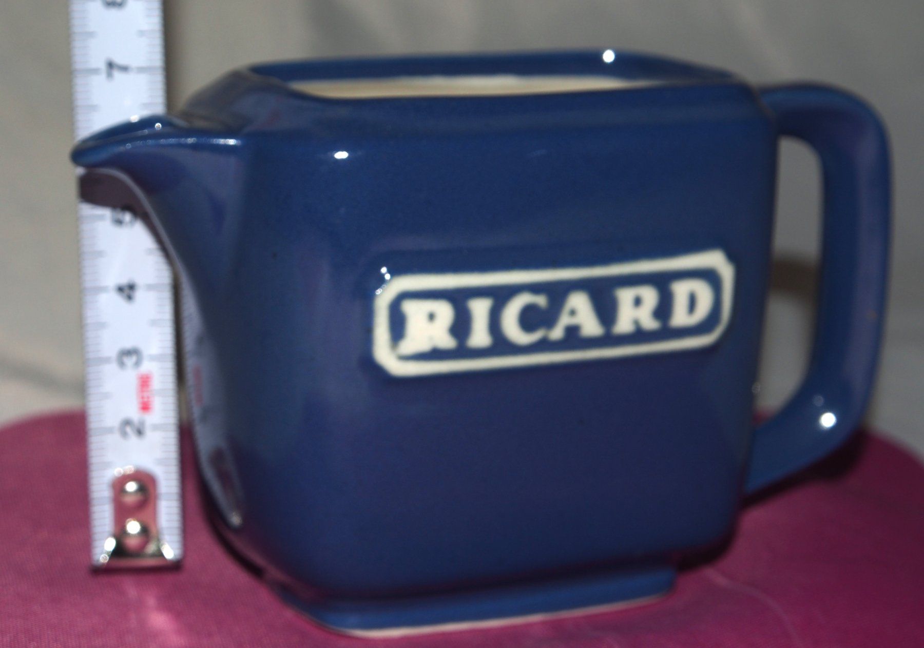 Ricard Caraffe: Petit Pichet Ricard bleu – Usato da Ovronnaz venduto da Etagne68 3