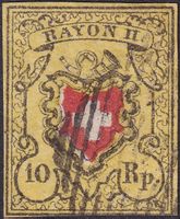 Rayon II (gelb) T.15 D-LU, schönes Stück, günstig !