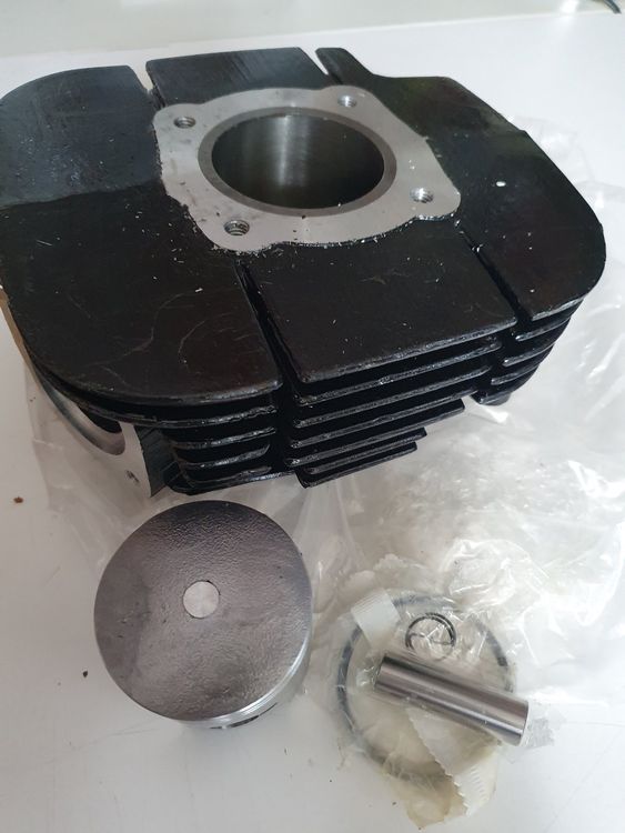 Mitaka Kolben Für Suzuki TS 125 R – Mit Ringen, Clipsen & 16 Mm Bolzen (alle Baujahre)