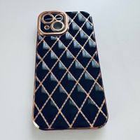 Luxus Schutzhülle Cover Case Etui in Schwarz für iPhone 15