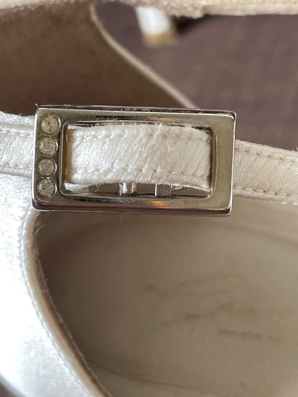 Scarpe da donna: Brautschuhe / Hochzeitsschuhe  Gr. 38 – Usato da Genève venduto da Livsonman 4