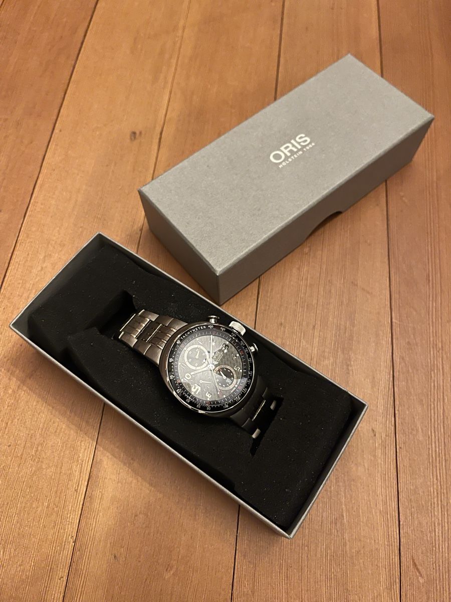 Oris Orologi: Oris TT3 Chronograph Automatik / Versand 12.- – Usato da Basel venduto da torthum 5