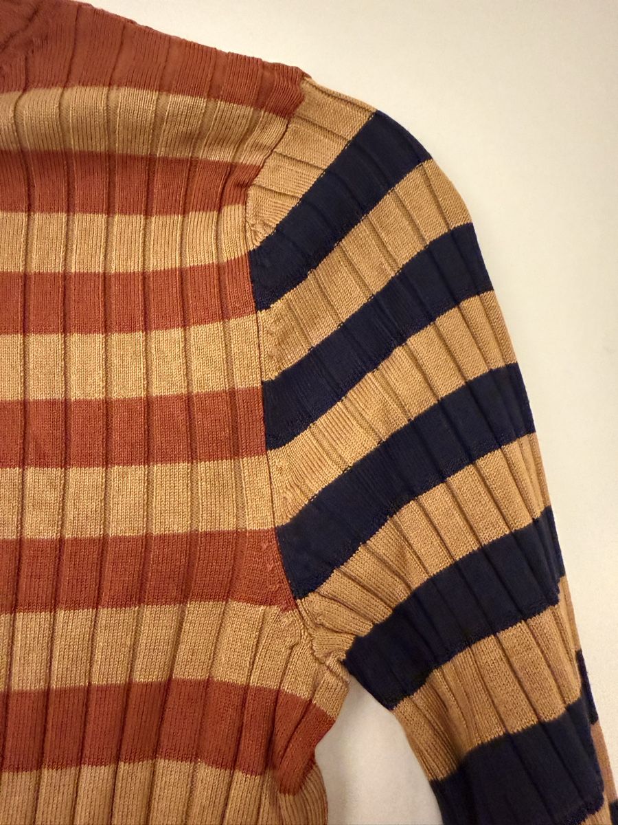 Esprit Camicie: Esprit Pullover gestreift langarm beige-rot-blau – Nuovo e nell'imballaggio originale da Zürich venduto da mha_mx9n 1