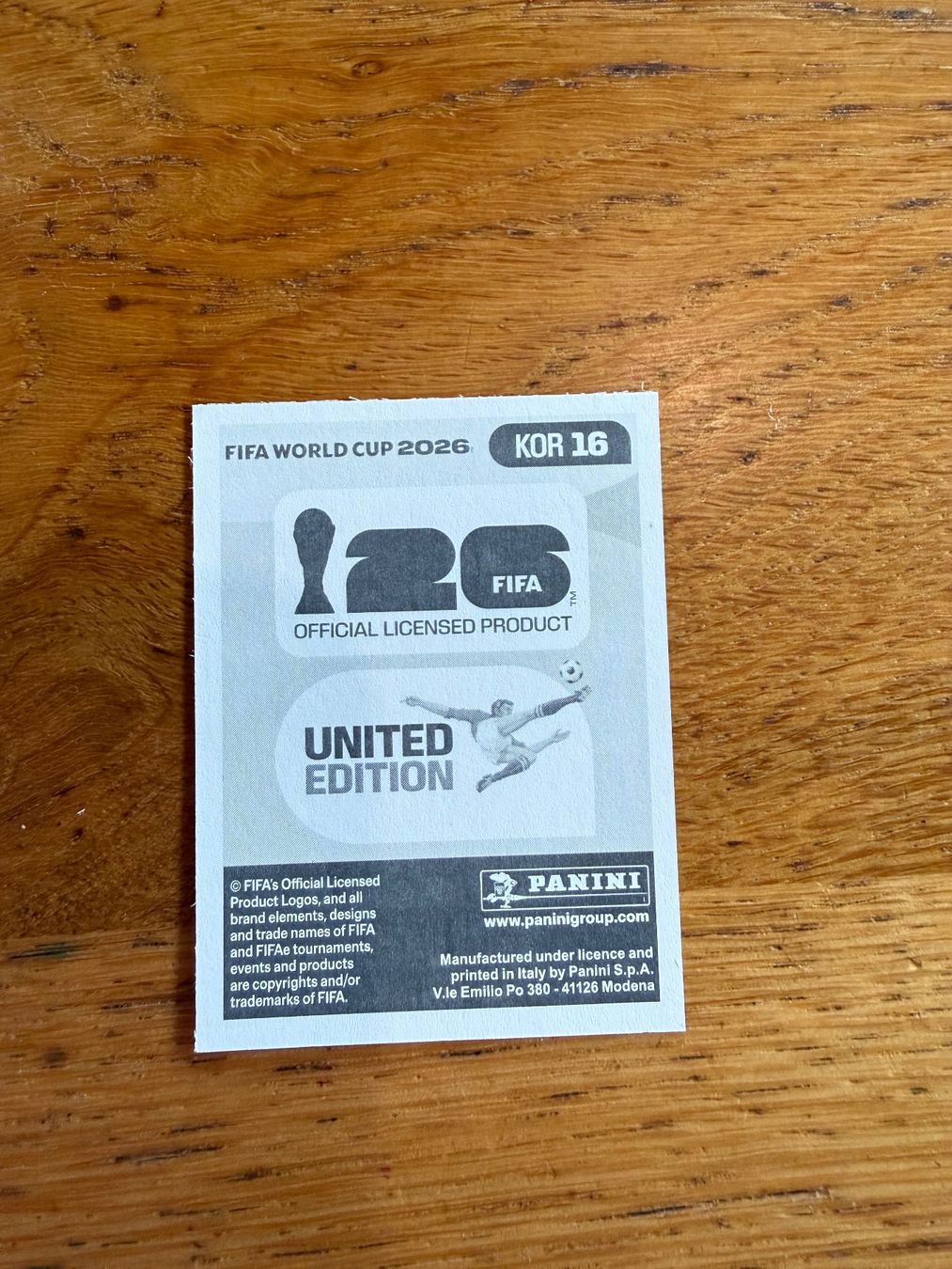 Panini Carte collezionabili: Panini Sticker 2026 KOR 16 – Nuovo (secondo la descrizione) da Masein venduto da Buender45 1