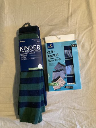 Jungen Unterwäsche und thermoleggings Grösse 110/116