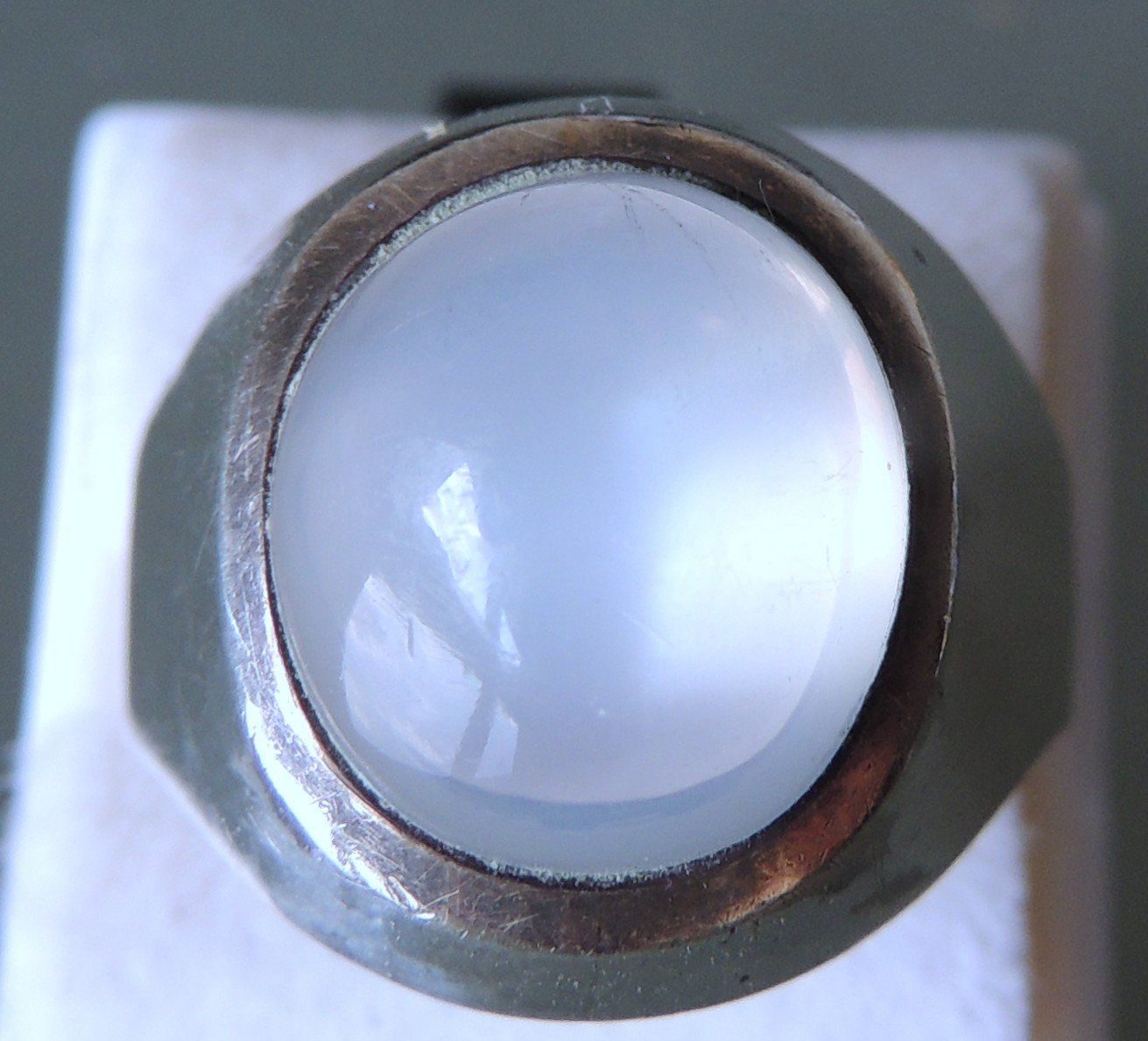 Ringe: Mondstein Silber 925 Fingerring Gr. 58 – Gebraucht aus Waldenburg von schaller707 3
