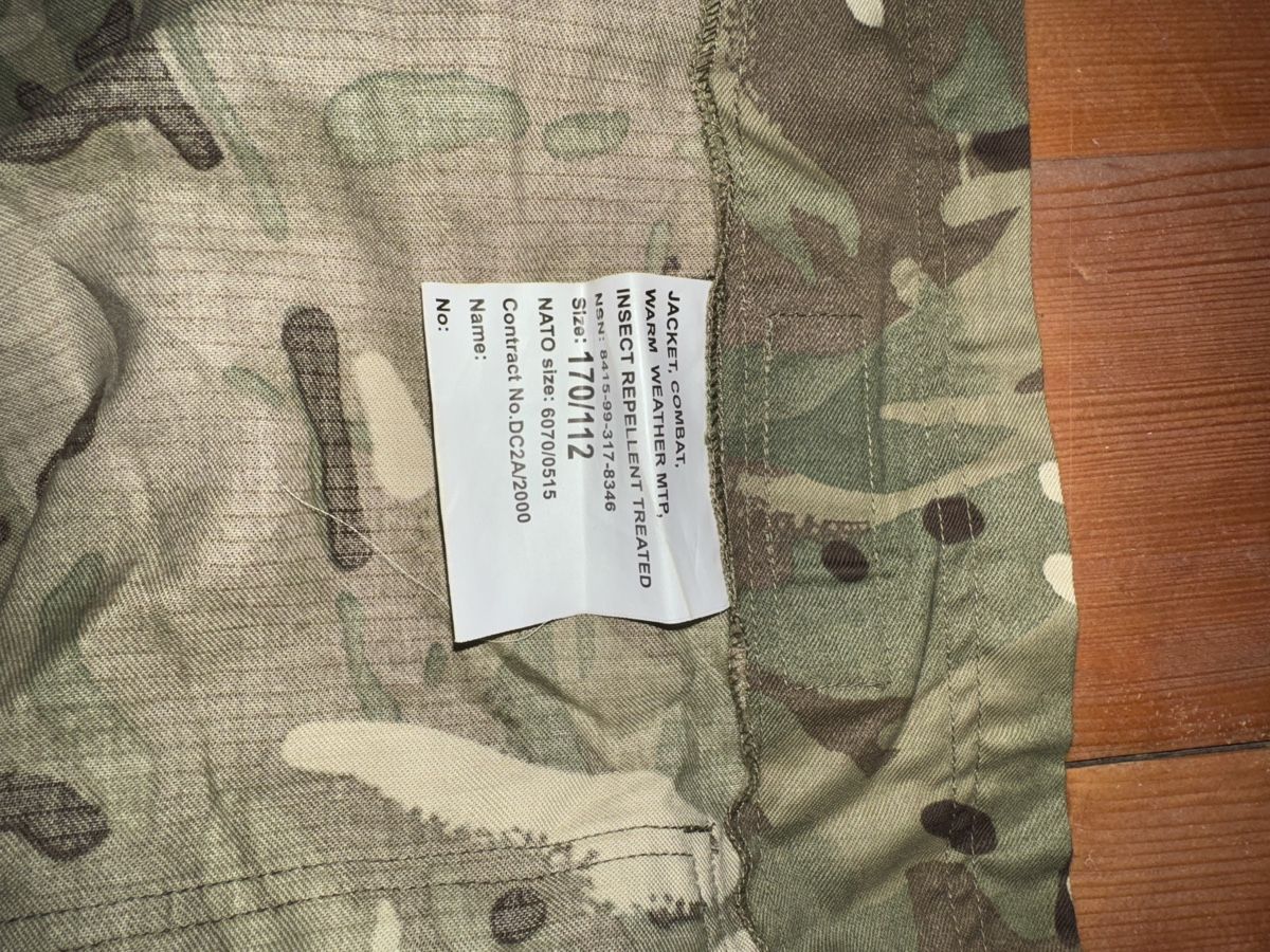 Uniformes: Warm weather combat jacket MTP – D'occasion à Kirchberg BE par tim_gct2 6