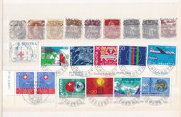 CH Briefmarken Lot "Vollstempel"