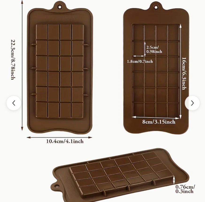 Teglie da forno: Schoggi Silikonform, Pralinenform Schokoladen DIY – Nuovo e nell'imballaggio originale da Dintikon venduto da Vexi