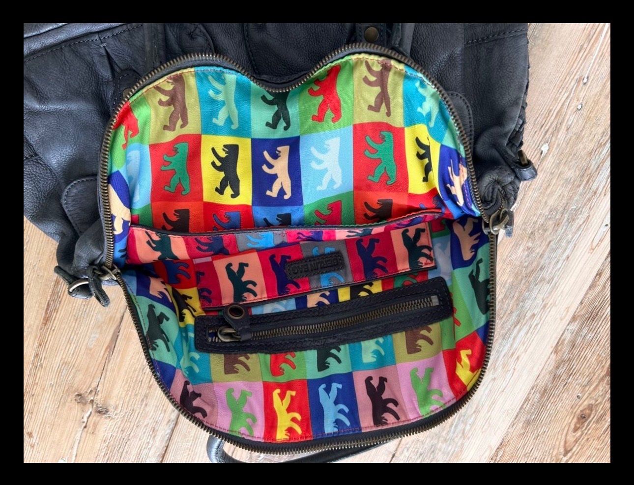 Lässig Borse da donna: Taubenblaue BERLIN BAG – Usato da Schaan venduto da kse_rf29 4
