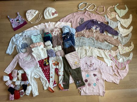 Kleiderpaket Mädchen, Grösse 74/80
