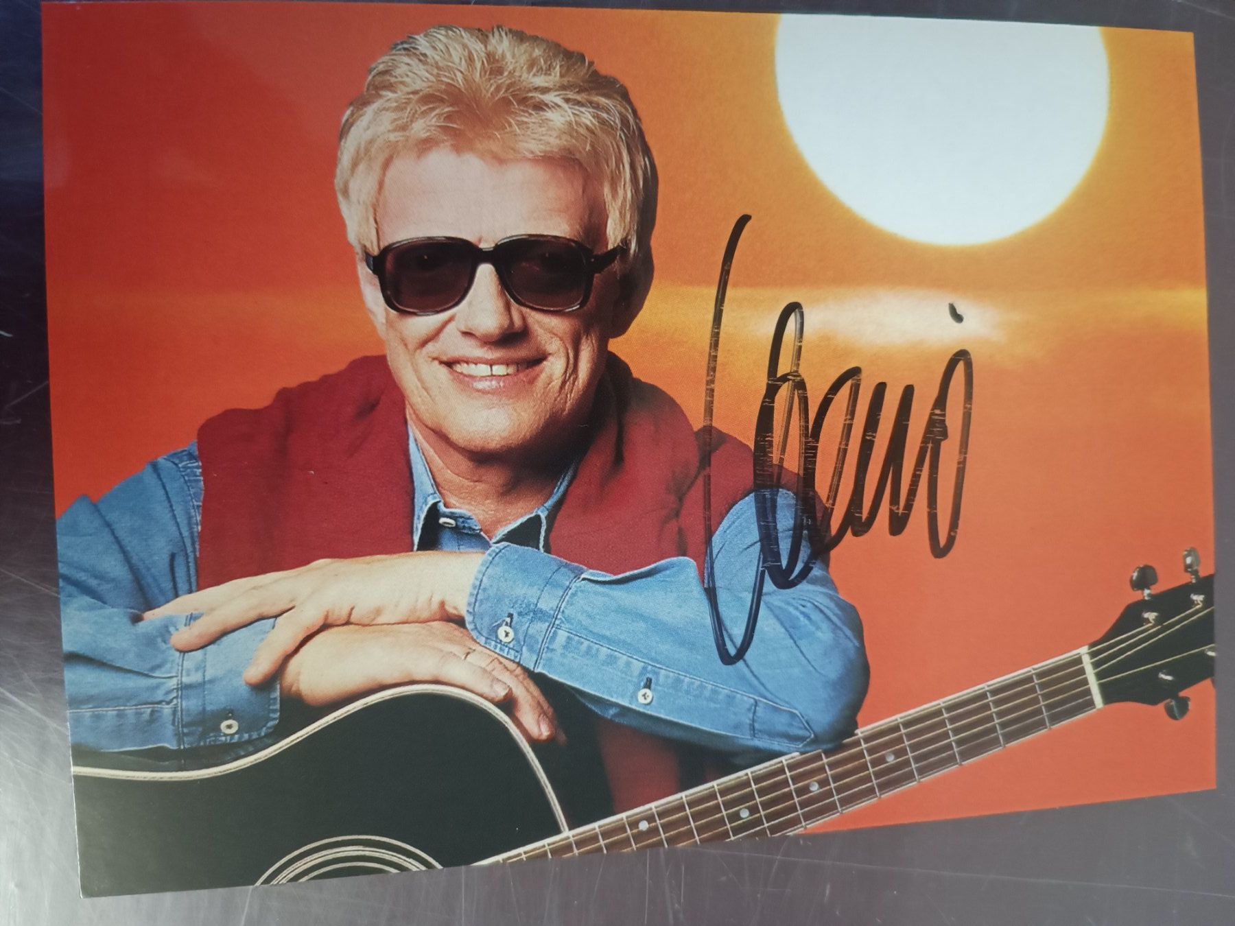 Autogramme: Heino - handsignierte  Autogrammkarte – Gebraucht aus Menziken von Artographs
