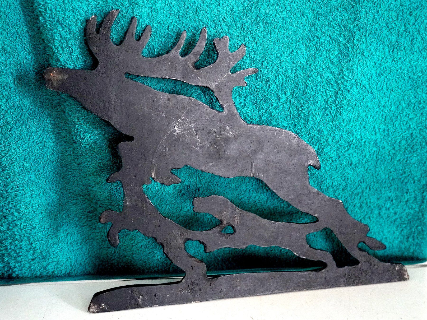 Tutte le decorazioni: Hirsch und Jagd-Hunde  Metall Guss – Usato da Baar venduto da 2cvbaar 2