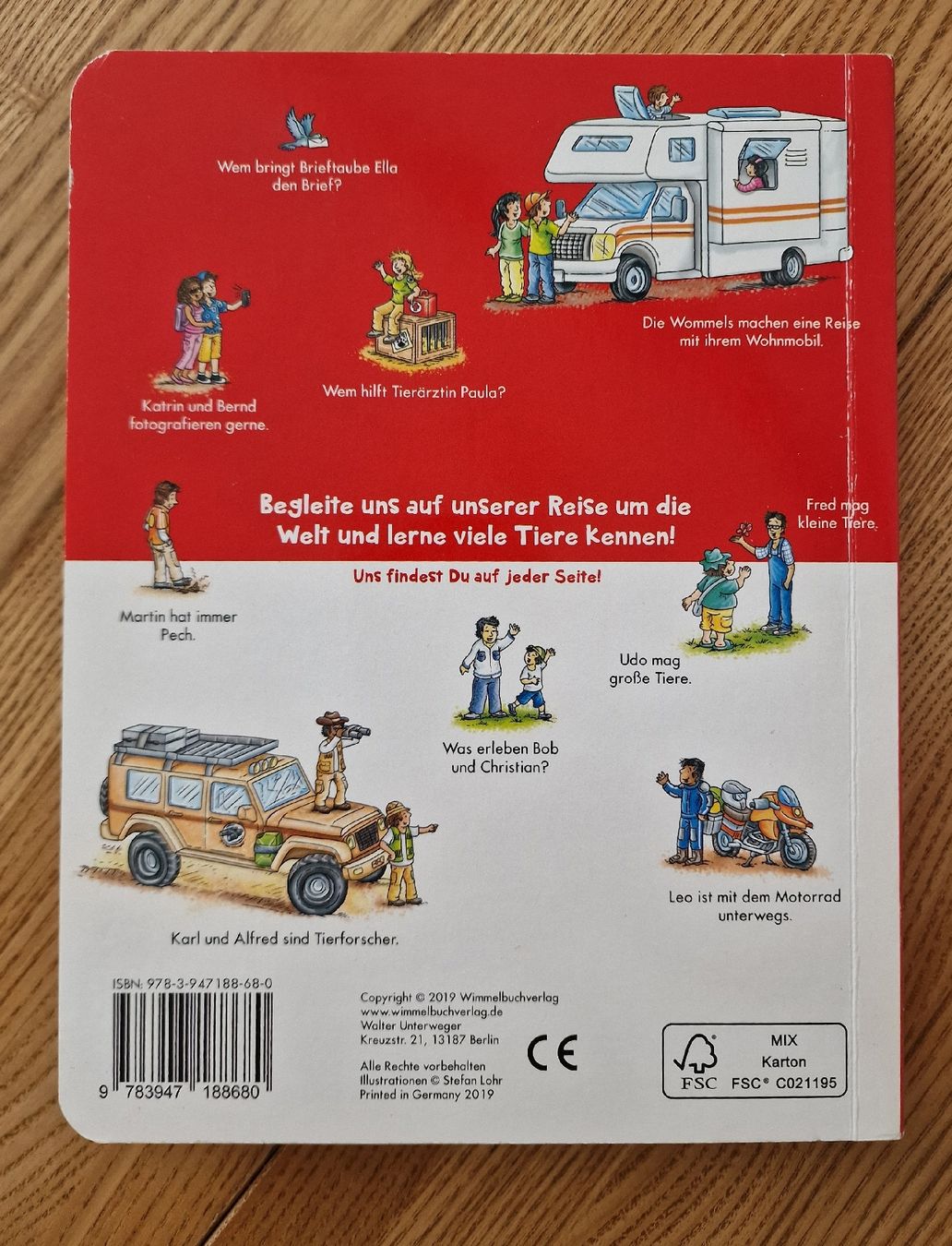 Libri: Wimmelbuch Tiere – Nuovo (secondo la descrizione) da Uster venduto da Gulabin 2