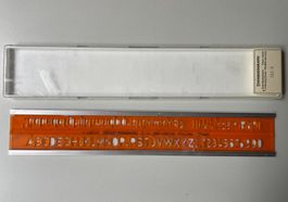 Schriftschablone Standardgraph 202/8 DIN 1451/4