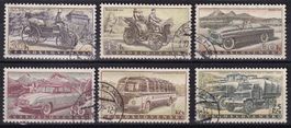 Tschechoslowakei Serie 1109 - 1114 Automobilbau gest. 1958
