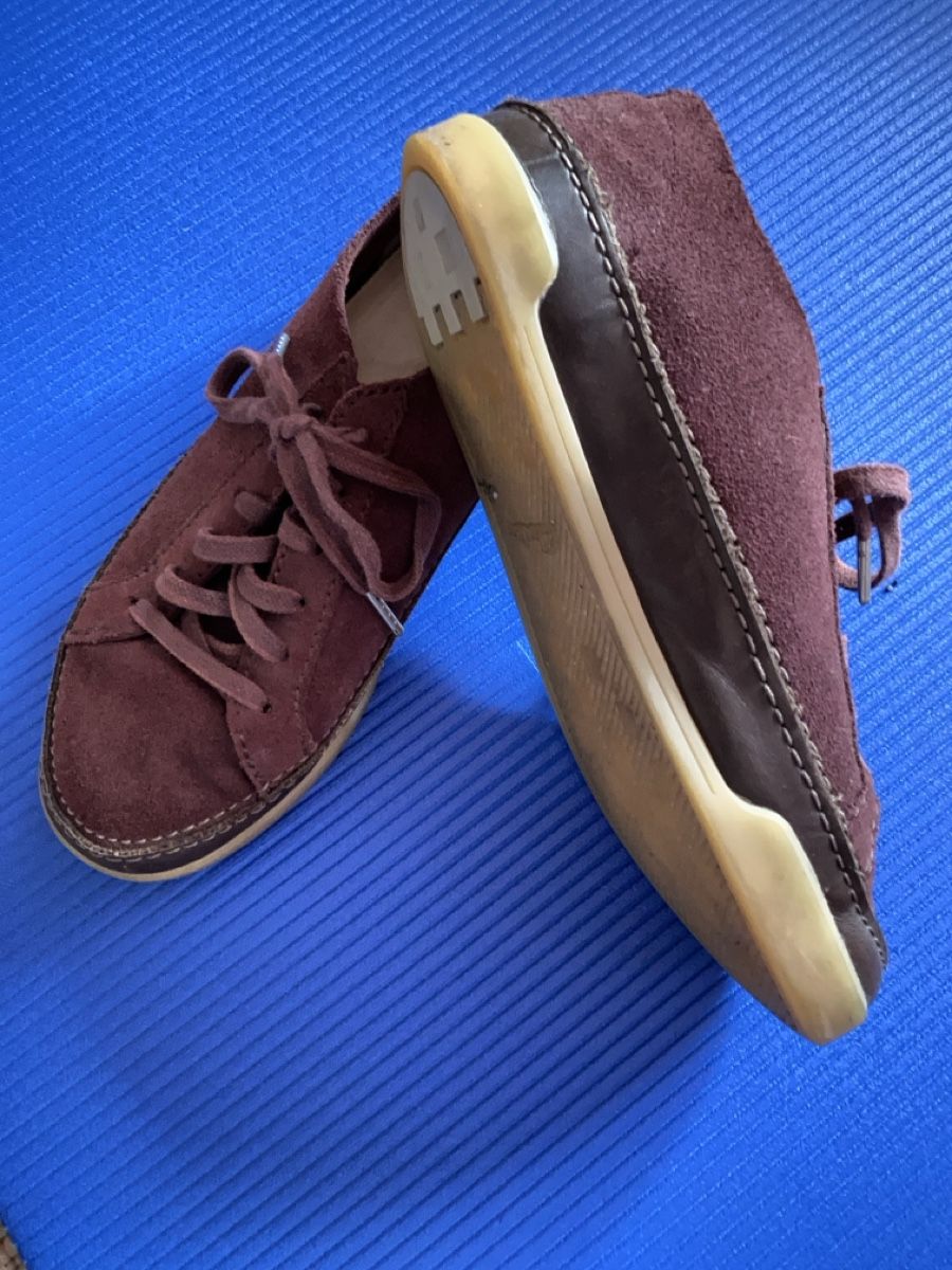 Clarks Scarpe da donna: Baskets décontractées Clarks couleur bordeaux - taille 37.5 – Usato da Genève venduto da swissjojo 2
