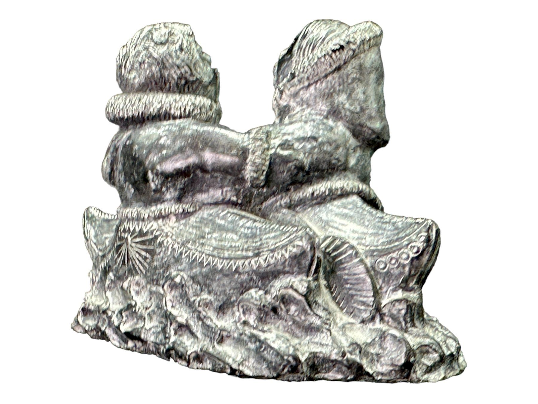 Skulpturen & Statuen: WOLF sculpture inuite originale en stéatite. Canada – Gebraucht aus Morges von magicle 8
