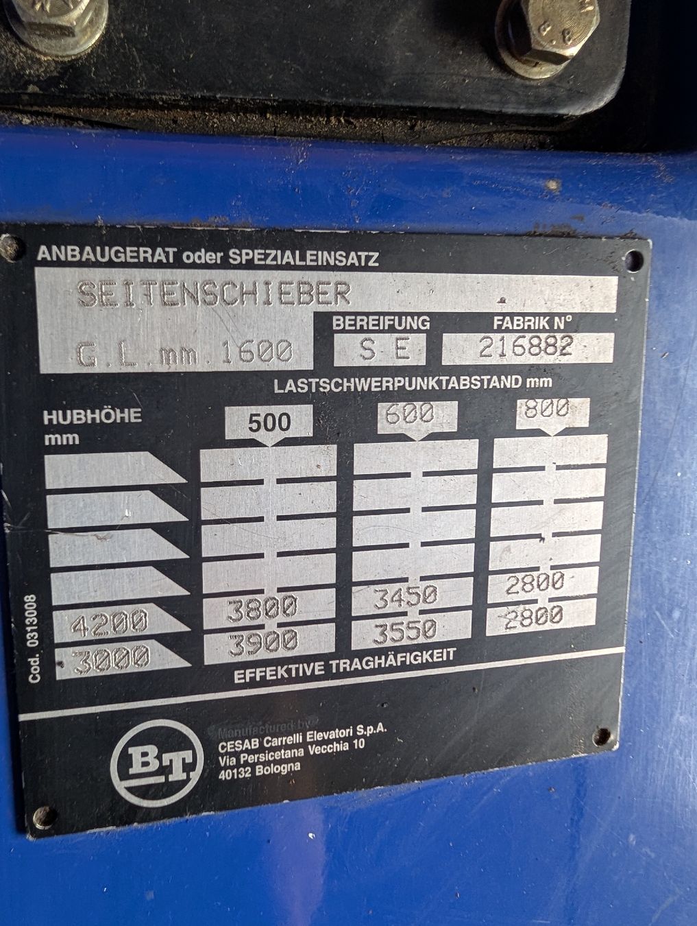 Carrelli elevatori e a forche: Stapler BT, Toyota  – Usato da Eichberg venduto da Asrael4 8
