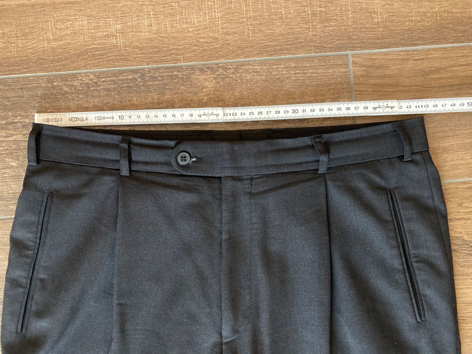 Pantaloni: Pierre Laffitte Anzughose dunkelgrau Gr. 52 – Usato da Pratteln venduto da a23_j2gs 5