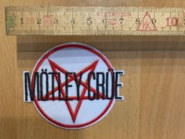 Mötley Crüe Patch Sticker Aufnäher Metal Rock Band 1