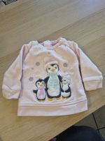 Pulli mit Pinguinen, rosa, Grösse 68