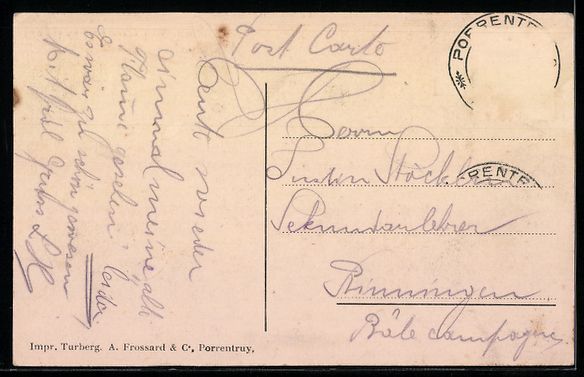 Cartoline postali: AK Damvant, Westseite oberer Dorfteil – Usato da Berlin venduto da bartko-reher 1