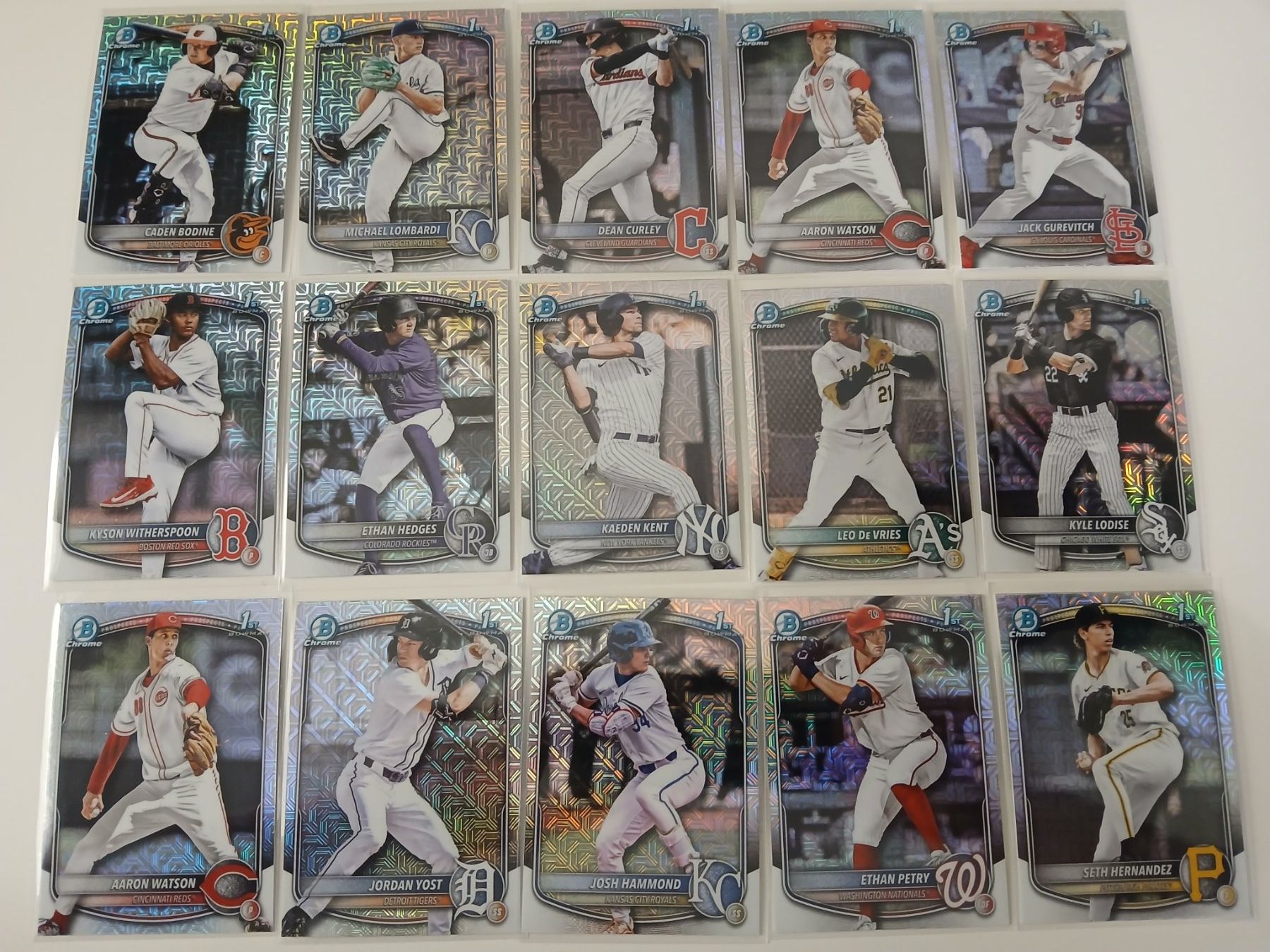 MLB Carte collezionabili: Topps 2026 Bowman Mojo Refractor x15 ab 1.- – Nuovo (secondo la descrizione) da Schaffhausen venduto da Hariyama