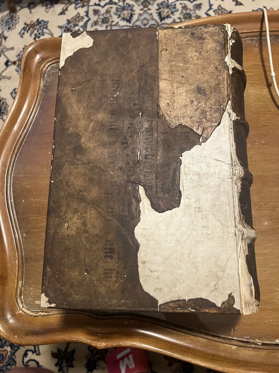 Libri:  Chronik der Welt 1585 Einband restauriert Basel – Usato da Oftringen venduto da Ramsesundosiris 7