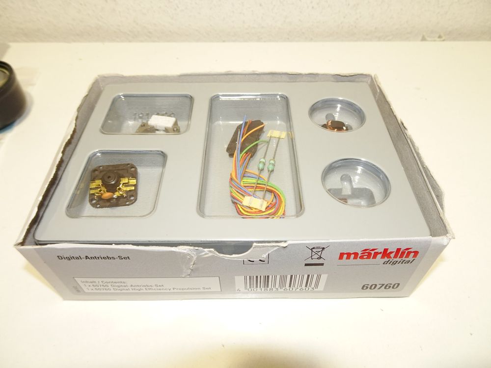 Märklin Digital Hochleistung Antriebs Set HO 60760 (G2) (Neu und ...