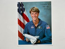 Weltraum OU Michael Foale NASA Original Porträt 8*10signiert