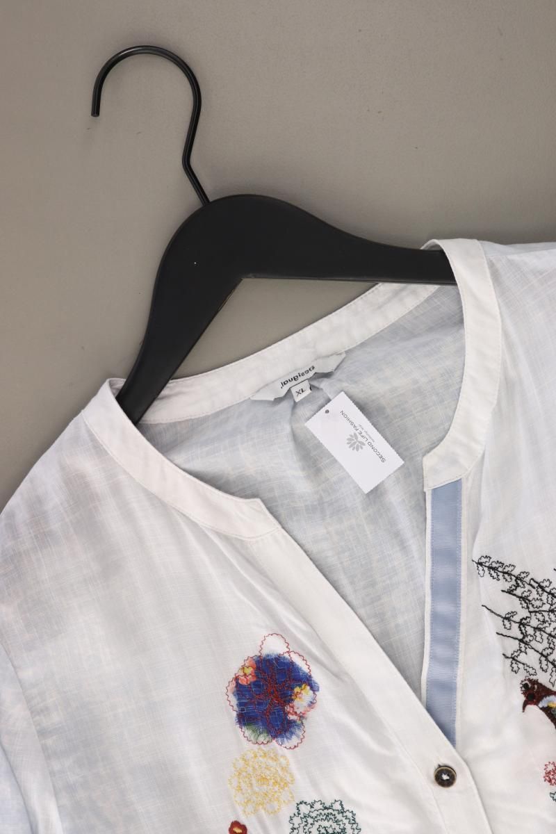 Camicette: Desigual Langarmbluse Gr. XL weiß – Usato da Neustadt an der Waldnaab venduto da SecondLifeFashion 2