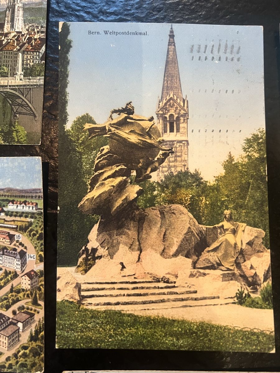 Cartoline postali: 6 Ansichtskarten Bern historisch 1916-1923 – Usato da Laufen venduto da Belezza 2