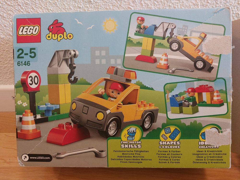 Duplo Giocattoli: LEGO Duplo 6146 Abschleppwagen – Usato da Balterswil venduto da Steineparadies 3