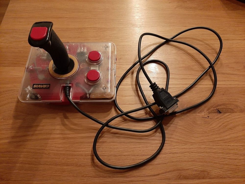 Gravis Joystick analogique, vintage des années 1980 Petite