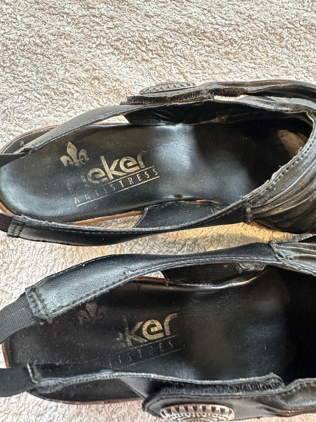 Rieker Scarpe da donna: Chaussures anti-stress – Nuovo (secondo la descrizione) da Courtaman venduto da Jardin1 4